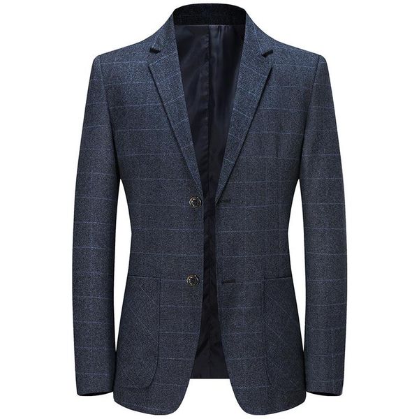 men's suits & blazers men business casual solid color plaid suit jacket spring autumn fashion comfortable male, White;black
men's suits & blazers men business casual solid color plaid suit jacket spring autumn fashion comfortable male, White;black