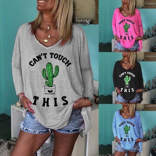 women wear european and american round neck leisure long sleeve printed t-shirt, White
women wear european and american round neck leisure long sleeve printed t-shirt, White