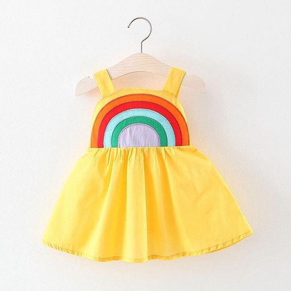 girl's dresses summer toddler girls sling dress rinbow toddlers kids sleevess a-line baby sweet princess child clothing, Red;yellow
girl's dresses summer toddler girls sling dress rinbow toddlers kids sleevess a-line baby sweet princess child clothing, Red;yellow