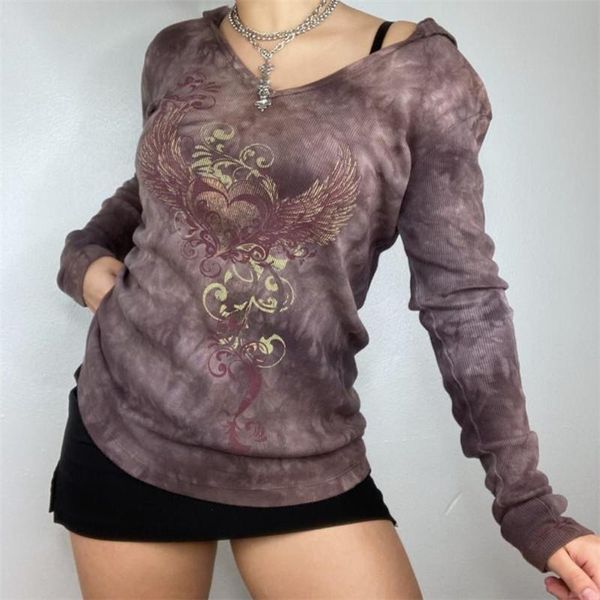 women's t-shirt 2021 est y2k women casual hooded sweatshirt adults angel wing with love print long sleeve v-neck pullover, White
women's t-shirt 2021 est y2k women casual hooded sweatshirt adults angel wing with love print long sleeve v-neck pullover, White