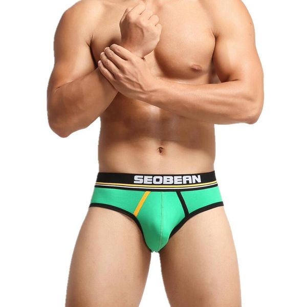 underpants seobean mens briefs men underwear cotton low-rise male panties for, Black;white
underpants seobean mens briefs men underwear cotton low-rise male panties for, Black;white