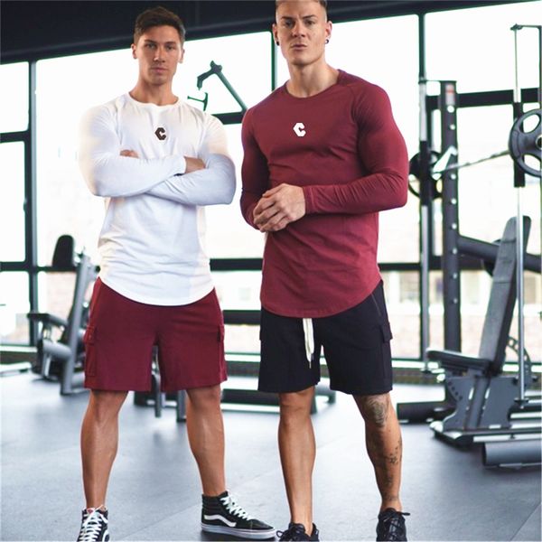 new 2021 casual cotton t men gym fitness long sleeve t-shirt male bodybuilding slim tees shirt autumn running training clothes 8wb6, White;black
new 2021 casual cotton t men gym fitness long sleeve t-shirt male bodybuilding slim tees shirt autumn running training clothes 8wb6, White;black