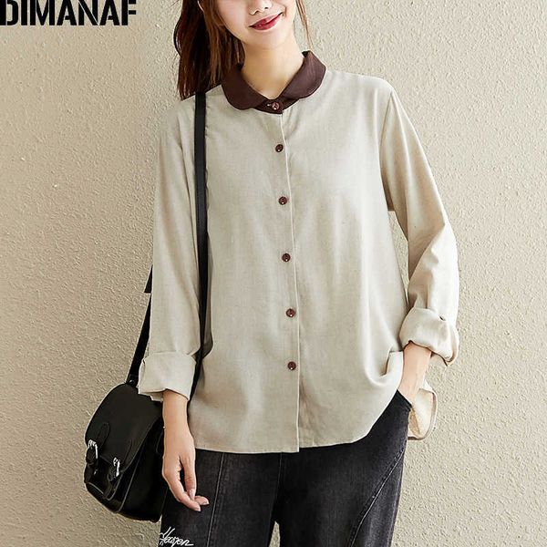 plus size women blouse shirt spring summer office lady tunic cotton linen long sleeve clothing loose button cardigan 210531, White
plus size women blouse shirt spring summer office lady tunic cotton linen long sleeve clothing loose button cardigan 210531, White
