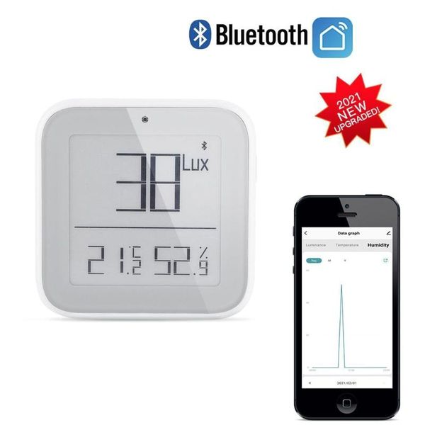 smart home control 3-in-1 mini hygrometer thermometer bluetooth wireless room temperature humidity sensor for wine cellar
smart home control 3-in-1 mini hygrometer thermometer bluetooth wireless room temperature humidity sensor for wine cellar