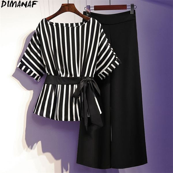 summer plus size women striped two piece set suit casual oversize office lady shirts pants suits female clothing 210531, White
summer plus size women striped two piece set suit casual oversize office lady shirts pants suits female clothing 210531, White