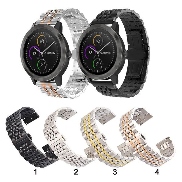 watch bands 20mm 22mm stainless steel band strap with butterfly clasp for garmin vivoactive 3 music all model replacement, Black;brown
watch bands 20mm 22mm stainless steel band strap with butterfly clasp for garmin vivoactive 3 music all model replacement, Black;brown