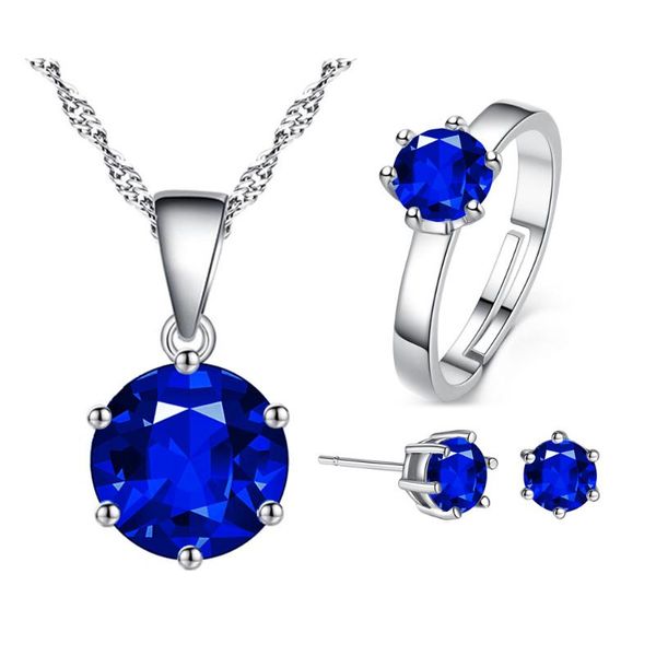 earrings & necklace 2021 christmas gift wholesales 6 claw zircon wave chain pendant stud earring fashion jewelry, Silver
earrings & necklace 2021 christmas gift wholesales 6 claw zircon wave chain pendant stud earring fashion jewelry, Silver