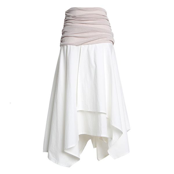 2021 new women's mid long skirt, irregular hem, loose, high waist, contrast color, seam, fold, spring and summer series 34au, Black
2021 new women's mid long skirt, irregular hem, loose, high waist, contrast color, seam, fold, spring and summer series 34au, Black