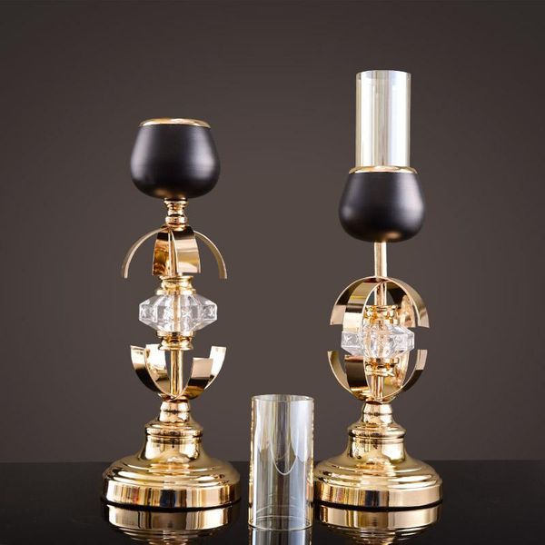 candle holders luxury gold nordic metal glass stand retro candlestick ornaments wedding decoration table centerpieces
candle holders luxury gold nordic metal glass stand retro candlestick ornaments wedding decoration table centerpieces