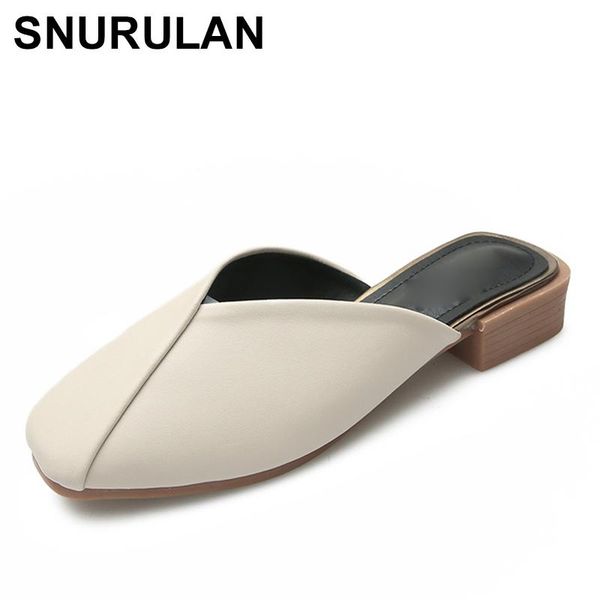 slippers snurulan summer fashion women black designer ladies low platform elegant closed square toe
slippers snurulan summer fashion women black designer ladies low platform elegant closed square toe