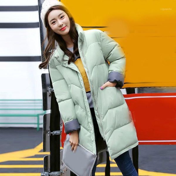new winter autumn women long parkas coat 2018 winter jacket women warm parka solid stand collar thick coat1, Black
new winter autumn women long parkas coat 2018 winter jacket women warm parka solid stand collar thick coat1, Black