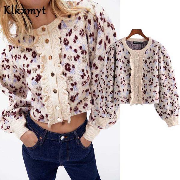 klkxmyt za women fashion jacquard knitting cardigan sweater vintage long sleeve button-up female outerwear chic 210527, White
klkxmyt za women fashion jacquard knitting cardigan sweater vintage long sleeve button-up female outerwear chic 210527, White