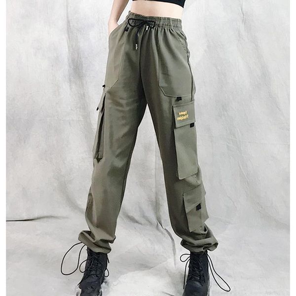 women's pants & capris 2021 spring army green cargo female streetwear casual for women ribbon loose trousers high waist sweatpants, Black;white
women's pants & capris 2021 spring army green cargo female streetwear casual for women ribbon loose trousers high waist sweatpants, Black;white