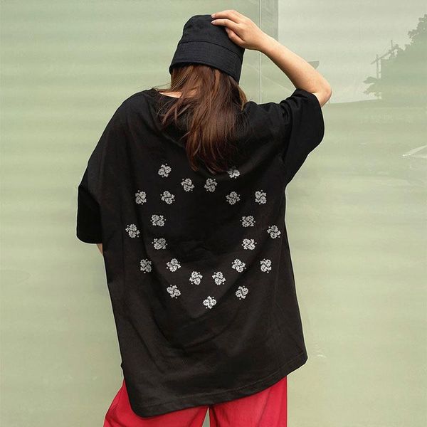 women's t-shirt 2021 summer askyurself high street wild loose cotton round neck oversized men women short-sleeved, White
women's t-shirt 2021 summer askyurself high street wild loose cotton round neck oversized men women short-sleeved, White