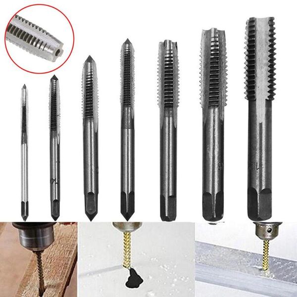 professional drill bits 7pcs/set bearing steel taper hss m3-m12 machine spiral point straight fluted screw thread hand tap bit
professional drill bits 7pcs/set bearing steel taper hss m3-m12 machine spiral point straight fluted screw thread hand tap bit