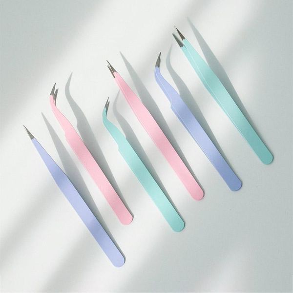 eyebrow tools & stencils colored anti-static tweezers for eyelash extension stainless steel set beauty precision makeup kit repair
eyebrow tools & stencils colored anti-static tweezers for eyelash extension stainless steel set beauty precision makeup kit repair
