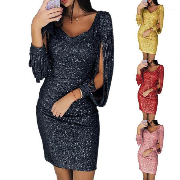 casual dresses women fashion graceful dress sequins glitter mini for dating club party, Black;gray
casual dresses women fashion graceful dress sequins glitter mini for dating club party, Black;gray