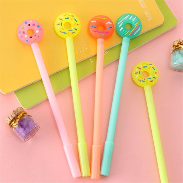 gel pens 3pcs kawaii donuts design 0.38mm neutral office writing supplies papelaria school stationery gifts
gel pens 3pcs kawaii donuts design 0.38mm neutral office writing supplies papelaria school stationery gifts