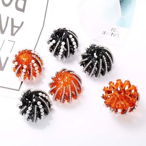 ncmama crystal hair for women horsetail buckle hair clips bird nest expanding accessories girls ponytail headwear, Slivery;white
ncmama crystal hair for women horsetail buckle hair clips bird nest expanding accessories girls ponytail headwear, Slivery;white