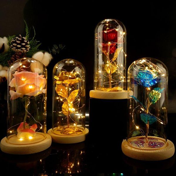 decorative flowers & wreaths romantic led light gold foil rose in glass dome artificial flower real touch gifts box birthday year valentine
decorative flowers & wreaths romantic led light gold foil rose in glass dome artificial flower real touch gifts box birthday year valentine
