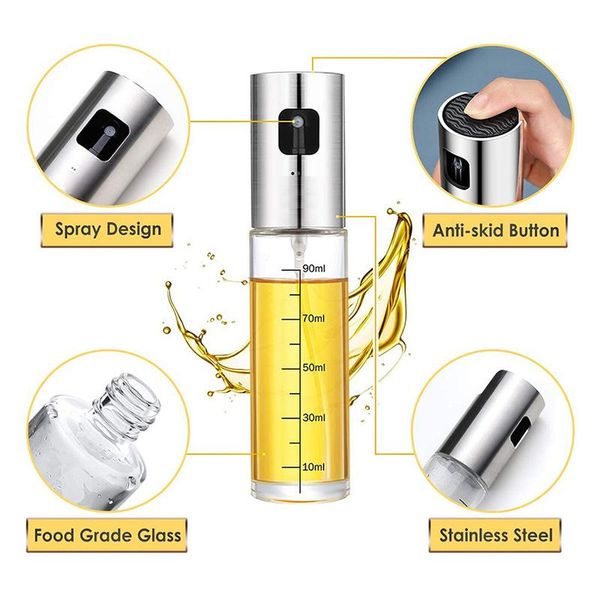 storage bottles & jars good healthy olive oil sprayer set 90ml 5 in 1 dispenser glass bottle for bbq salad cooking roasting grilling baking
storage bottles & jars good healthy olive oil sprayer set 90ml 5 in 1 dispenser glass bottle for bbq salad cooking roasting grilling baking