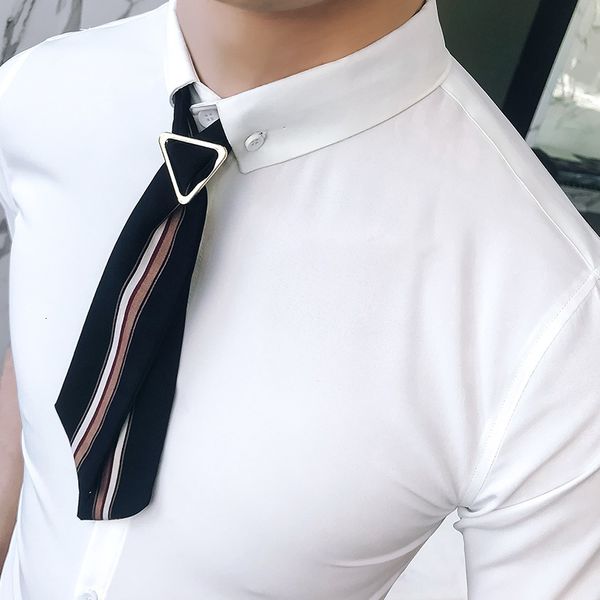 warmer 2021 new sales plus size of men wearing will summer fashion streetwear men's shirts with striped tie thin fitting half sleeve ys, Black;brown
warmer 2021 new sales plus size of men wearing will summer fashion streetwear men's shirts with striped tie thin fitting half sleeve ys, Black;brown