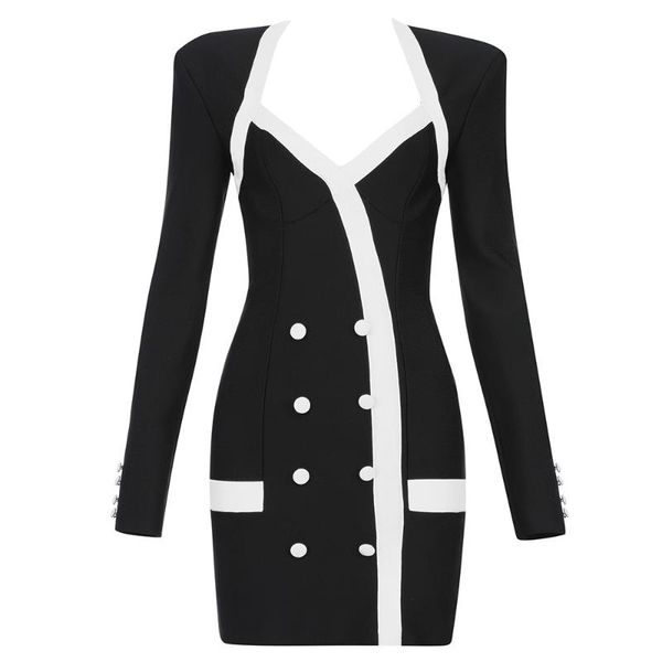 casual dresses bandage dress elegant est fashion blazer women buttons party club ladies clothing, Black;gray
casual dresses bandage dress elegant est fashion blazer women buttons party club ladies clothing, Black;gray