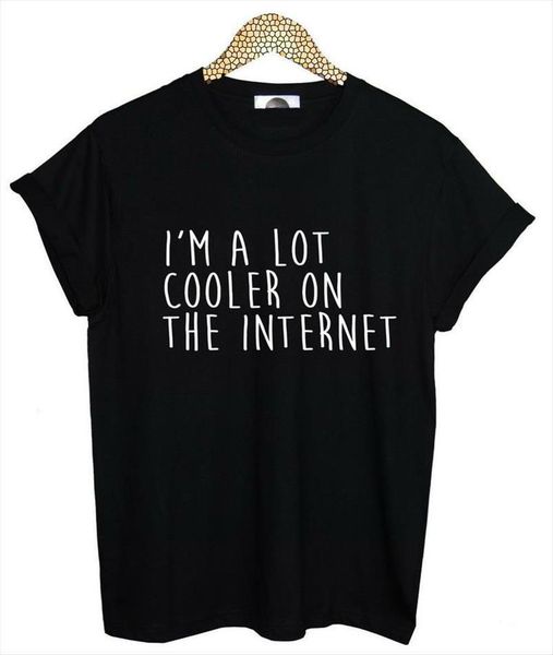 i am a lot cooler womens t shirts on the internet cotton casual funny for lady black white tee
i am a lot cooler womens t shirts on the internet cotton casual funny for lady black white tee
