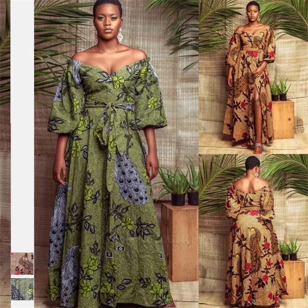 ethnic clothing dashiki african dresses 2 colors for women's casual fashion peacock digital printing lantern sleeves dress girls, Red
ethnic clothing dashiki african dresses 2 colors for women's casual fashion peacock digital printing lantern sleeves dress girls, Red