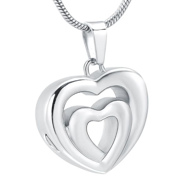 pendant necklaces concentric heart shape cremation for ashes urn pet loss keepsake memorial locket charms women double hearts, Silver
pendant necklaces concentric heart shape cremation for ashes urn pet loss keepsake memorial locket charms women double hearts, Silver