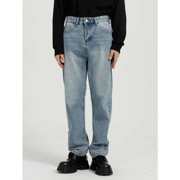 men's jeans lovzon han edition tide port 2021 versions of the four seasons wind easing contracted water to wash male drop, Blue
men's jeans lovzon han edition tide port 2021 versions of the four seasons wind easing contracted water to wash male drop, Blue