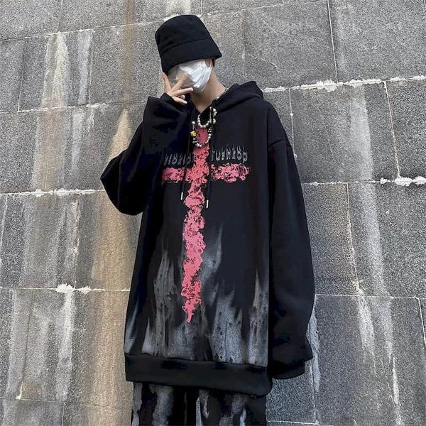 winter hoodies women's clothes sweatpants harajuku dark black cross print loose more velvet plus size goth jacket couple swao
winter hoodies women's clothes sweatpants harajuku dark black cross print loose more velvet plus size goth jacket couple swao