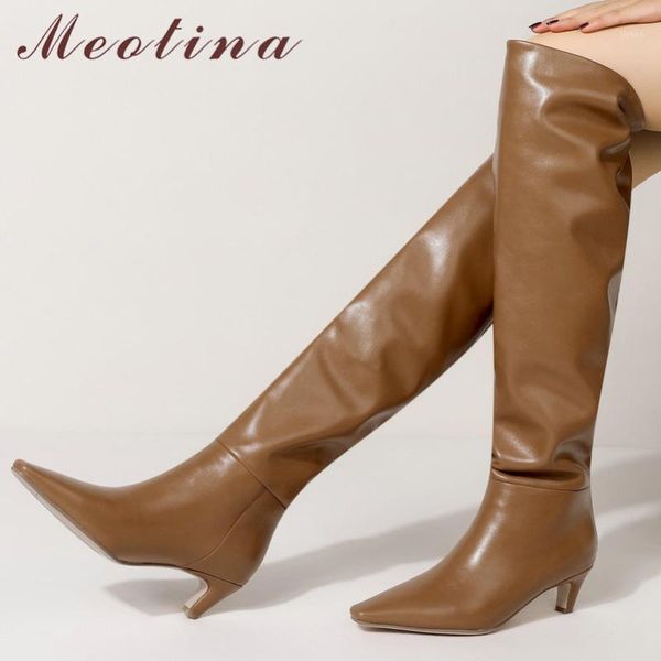 boots meotina pu leather fashion women shoes thin high heel over the knee square toe ladies autumn winter black 43
boots meotina pu leather fashion women shoes thin high heel over the knee square toe ladies autumn winter black 43