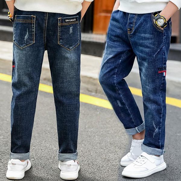 jeans ienens 5-13 years kids boys clothes skinny classic pants children denim clothing long bottoms boy girls trousers, Blue
jeans ienens 5-13 years kids boys clothes skinny classic pants children denim clothing long bottoms boy girls trousers, Blue