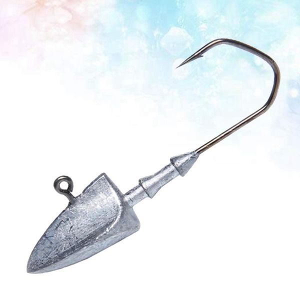 fishing hooks 3.5g lure hook lead jighead jig hard baits worm tackle accessories (silver)
fishing hooks 3.5g lure hook lead jighead jig hard baits worm tackle accessories (silver)