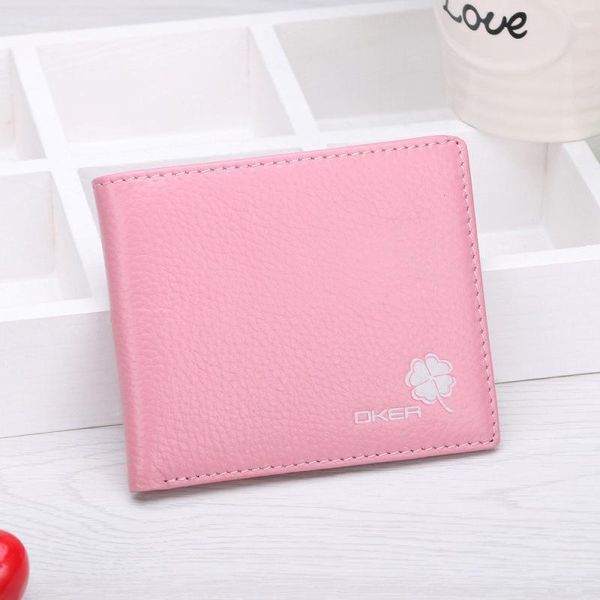 wallets korean version of the short women's wallet first layer leather mini bifold pink, Red;black
wallets korean version of the short women's wallet first layer leather mini bifold pink, Red;black