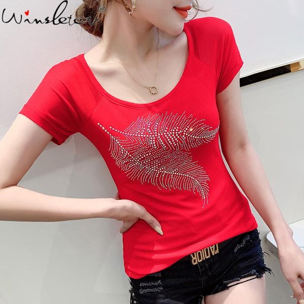 women's t-shirt summer korean style mesh girls fashion o-neck shiny diamonds plant leaves women short sleeve tees 2021 t13107a, White
women's t-shirt summer korean style mesh girls fashion o-neck shiny diamonds plant leaves women short sleeve tees 2021 t13107a, White