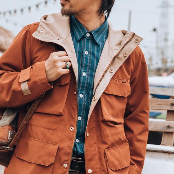men's jackets mp-0001 big us size nylon fabric coat loose fitting water proof mountain parka jacket, Black;brown
men's jackets mp-0001 big us size nylon fabric coat loose fitting water proof mountain parka jacket, Black;brown