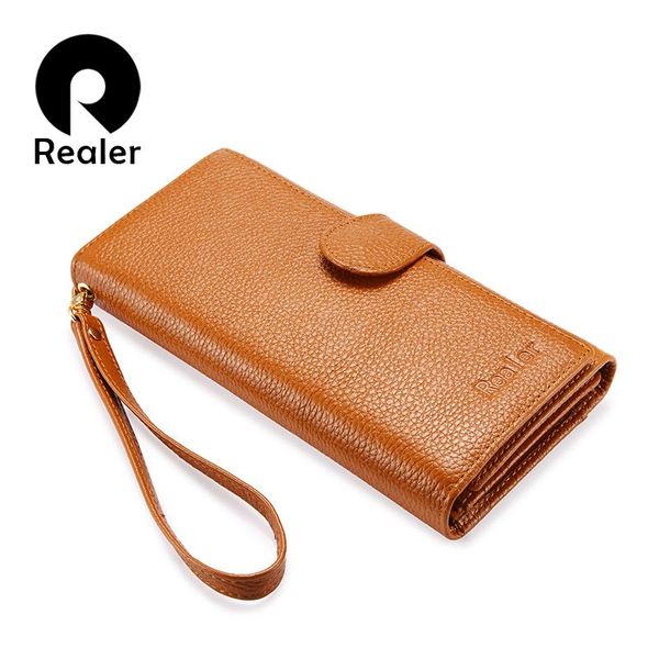 wallets realer long wallet women genuine leather female with wristlet strap phone pocket zipper coin purse for, Red;black
wallets realer long wallet women genuine leather female with wristlet strap phone pocket zipper coin purse for, Red;black