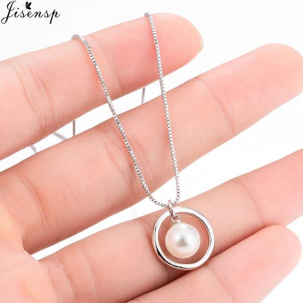 pendant necklaces jisensp fashion simple simulated pearl necklace long chain v pendants for women bridesmaid gifts round collier femme, Silver
pendant necklaces jisensp fashion simple simulated pearl necklace long chain v pendants for women bridesmaid gifts round collier femme, Silver