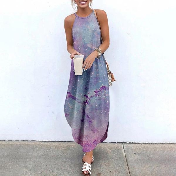 casual dresses maxi print sleeveless sundress women causal halter summer beach asymmetric ladies sling long dress, Black;gray
casual dresses maxi print sleeveless sundress women causal halter summer beach asymmetric ladies sling long dress, Black;gray