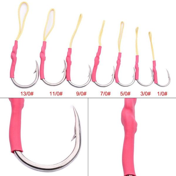 fishing hooks 5pcs pack high carbon steel durable fish hook baits holder offshore angling strong corrosion resistance
fishing hooks 5pcs pack high carbon steel durable fish hook baits holder offshore angling strong corrosion resistance