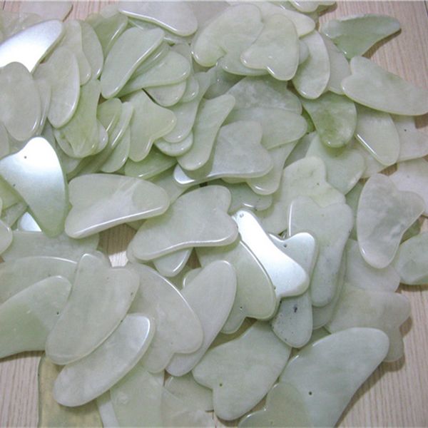 xiuyan jade gua sha scraping board sheet facial massage for beauty salon 
xiuyan jade gua sha scraping board sheet facial massage for beauty salon
