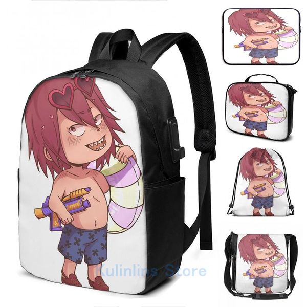 backpack funny graphic print summer kirishima usb charge men school bags women bag travel laptop
backpack funny graphic print summer kirishima usb charge men school bags women bag travel laptop