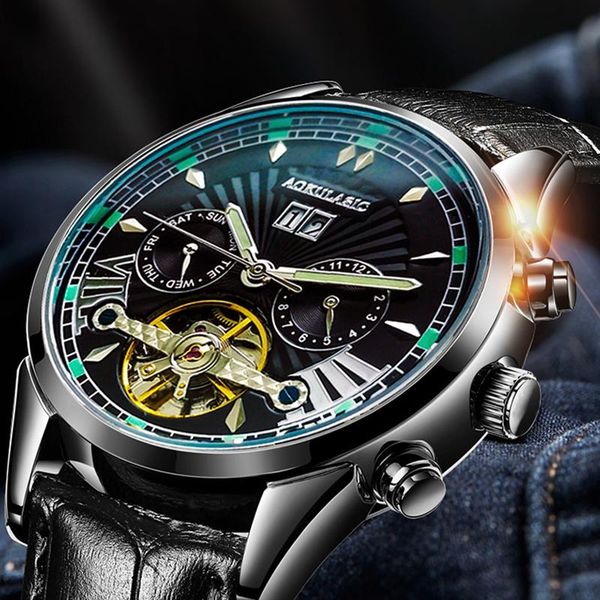 wristwatches aokulasic men's watches automatic brand mechanical watch men hollow out fashion multifunctional waterproof wristwatch cloc, Slivery;brown
wristwatches aokulasic men's watches automatic brand mechanical watch men hollow out fashion multifunctional waterproof wristwatch cloc, Slivery;brown