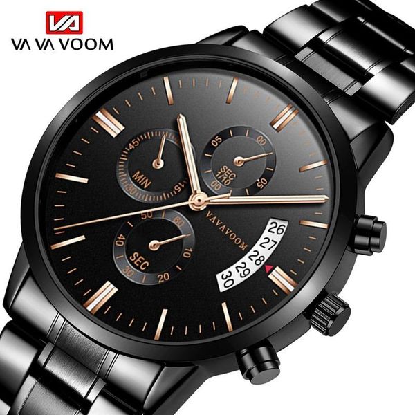 wristwatches men's stainless steel band business casual calendar quartz watch waterproof black, Slivery;brown
wristwatches men's stainless steel band business casual calendar quartz watch waterproof black, Slivery;brown