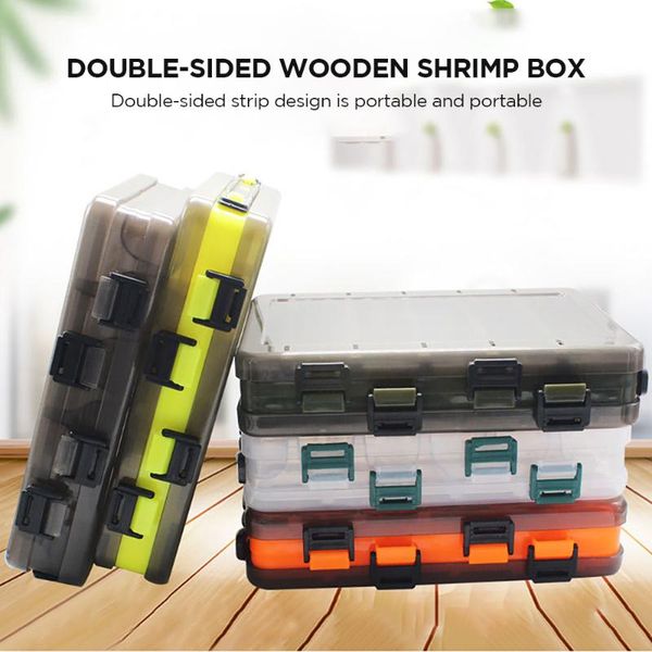 fishing accessories outdoor lures storage box abs superlight waterproof multi-grids double-sided bait handbag for lake sea
fishing accessories outdoor lures storage box abs superlight waterproof multi-grids double-sided bait handbag for lake sea