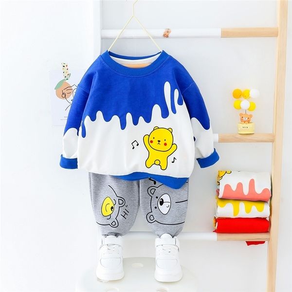 hylkidhuose spring baby girls boys sets cartoon sports casual t shirt pants toddler infant clothes child clothing 210309, White
hylkidhuose spring baby girls boys sets cartoon sports casual t shirt pants toddler infant clothes child clothing 210309, White