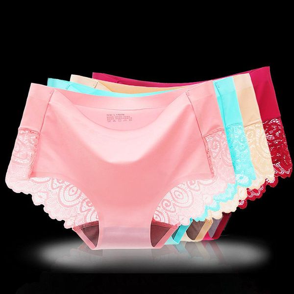 women's panties 10 colors seamless for women underwear mid-rise lace lingerie female intimate drop, Black;pink
women's panties 10 colors seamless for women underwear mid-rise lace lingerie female intimate drop, Black;pink