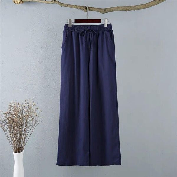 plus size pants 2021 summer women comfortable cool thin wide leg pants,brand cotton linen pants,casual skirt trousers 5xl 6xl 7xl, Black
plus size pants 2021 summer women comfortable cool thin wide leg pants,brand cotton linen pants,casual skirt trousers 5xl 6xl 7xl, Black